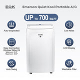 Emerson Quiet - 10000 BTU Heat/Cool Portable Air Conditioner with Wifi Controls | EAPH10RSC1