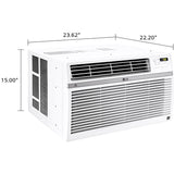 LG - 12,000 BTU Window Air Conditioner with Wifi Controls | LW1217ERSM