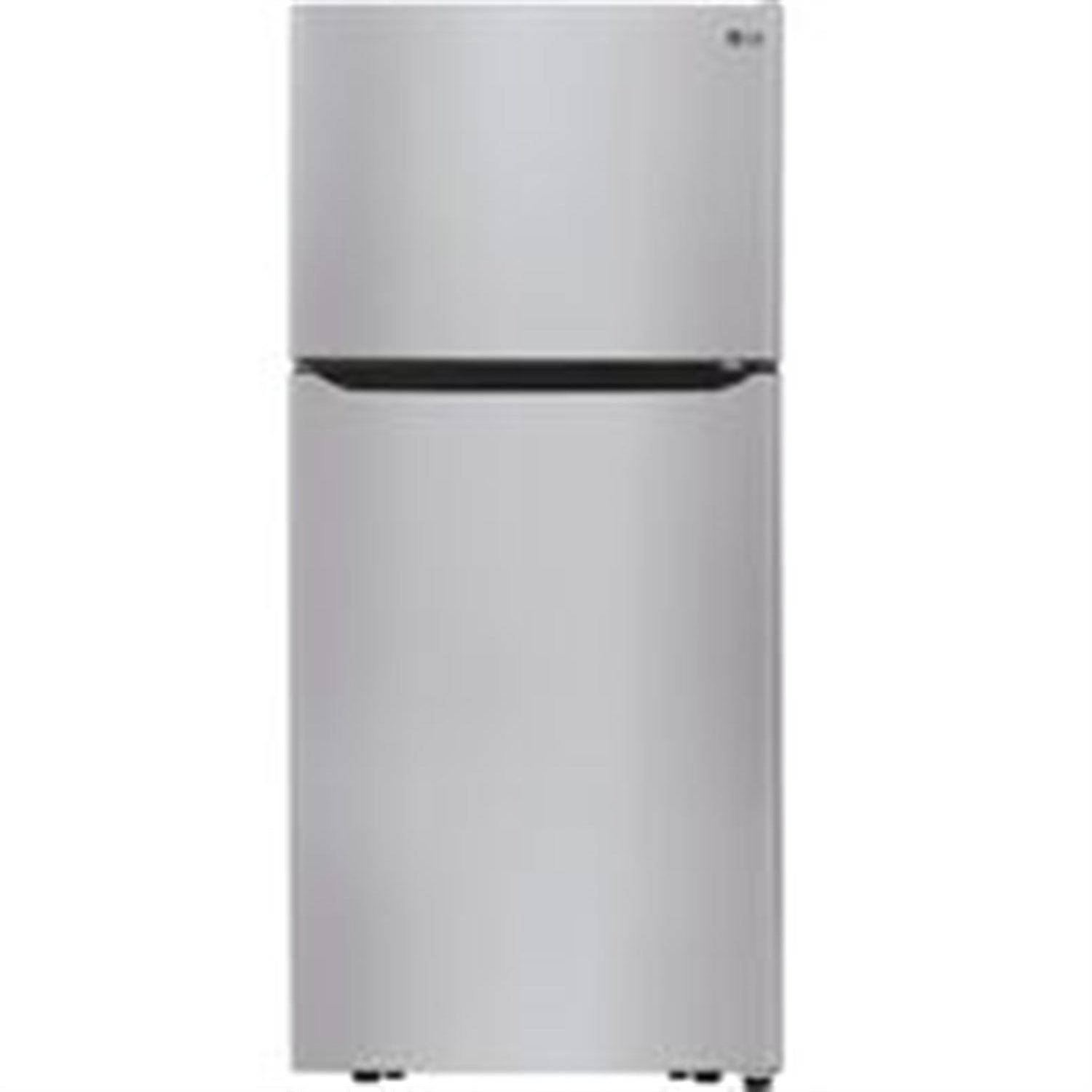 LG - 20 CF Top Mount, 30 inch Wide, Pocket Handles, Ice Maker