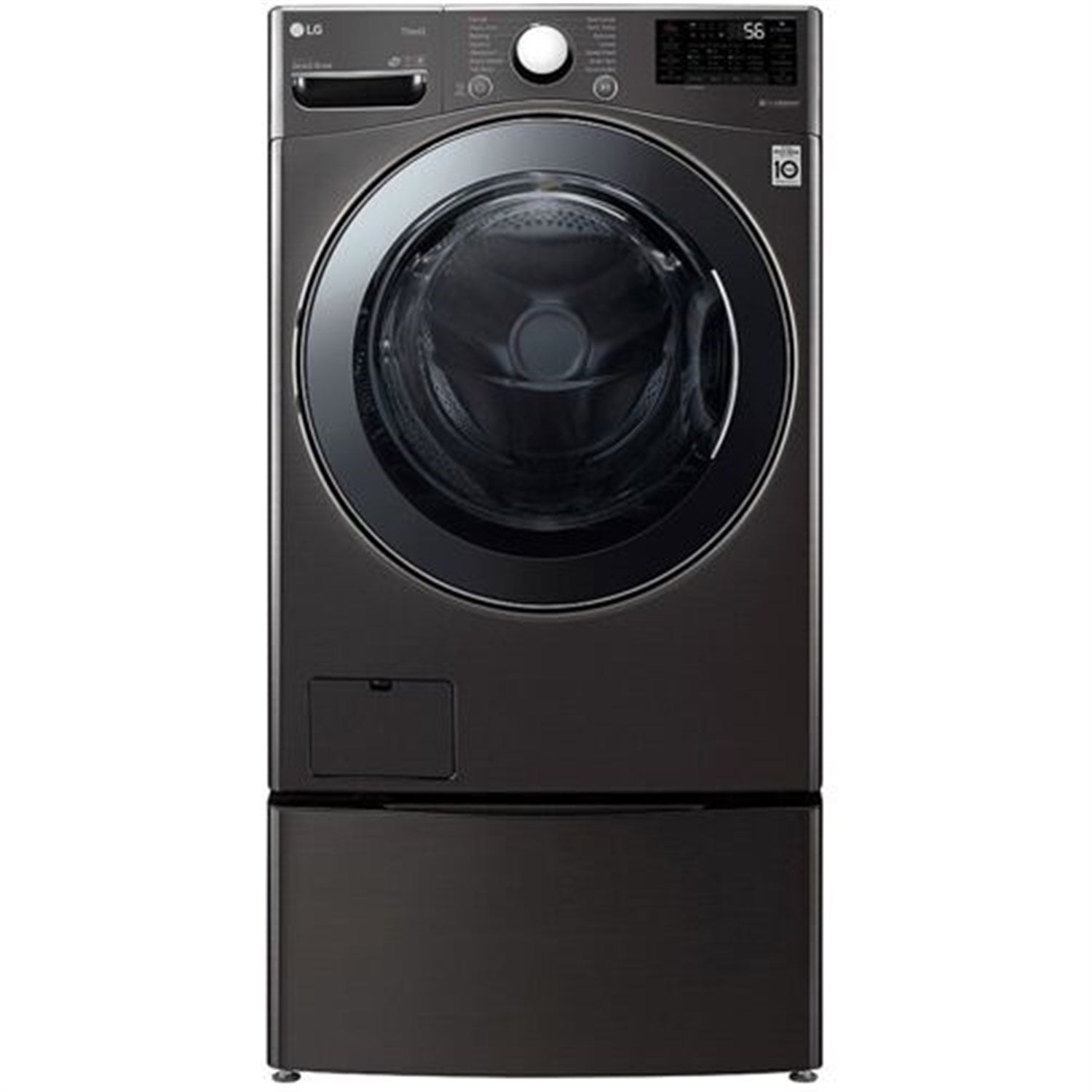 LG - 4.5 CF / 27 inch Compact All-In-One Washer/Dryer, Ventless