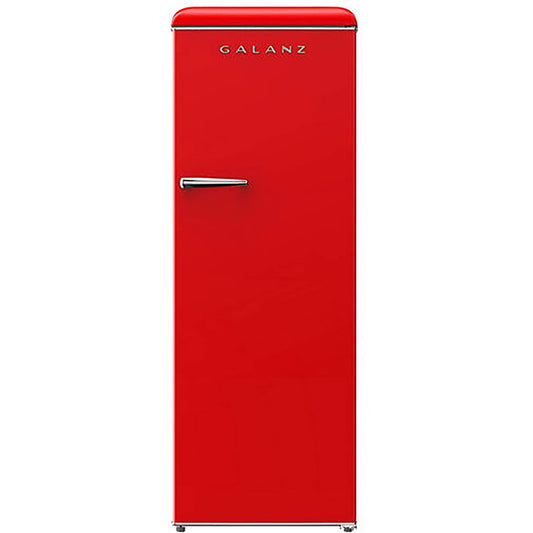GALANZ - 11 cu. ft. Frost Free Convertible Upright Freezer or Fridge in Hot Rod Red with Electronic Temperature Control | GLF11URDG16