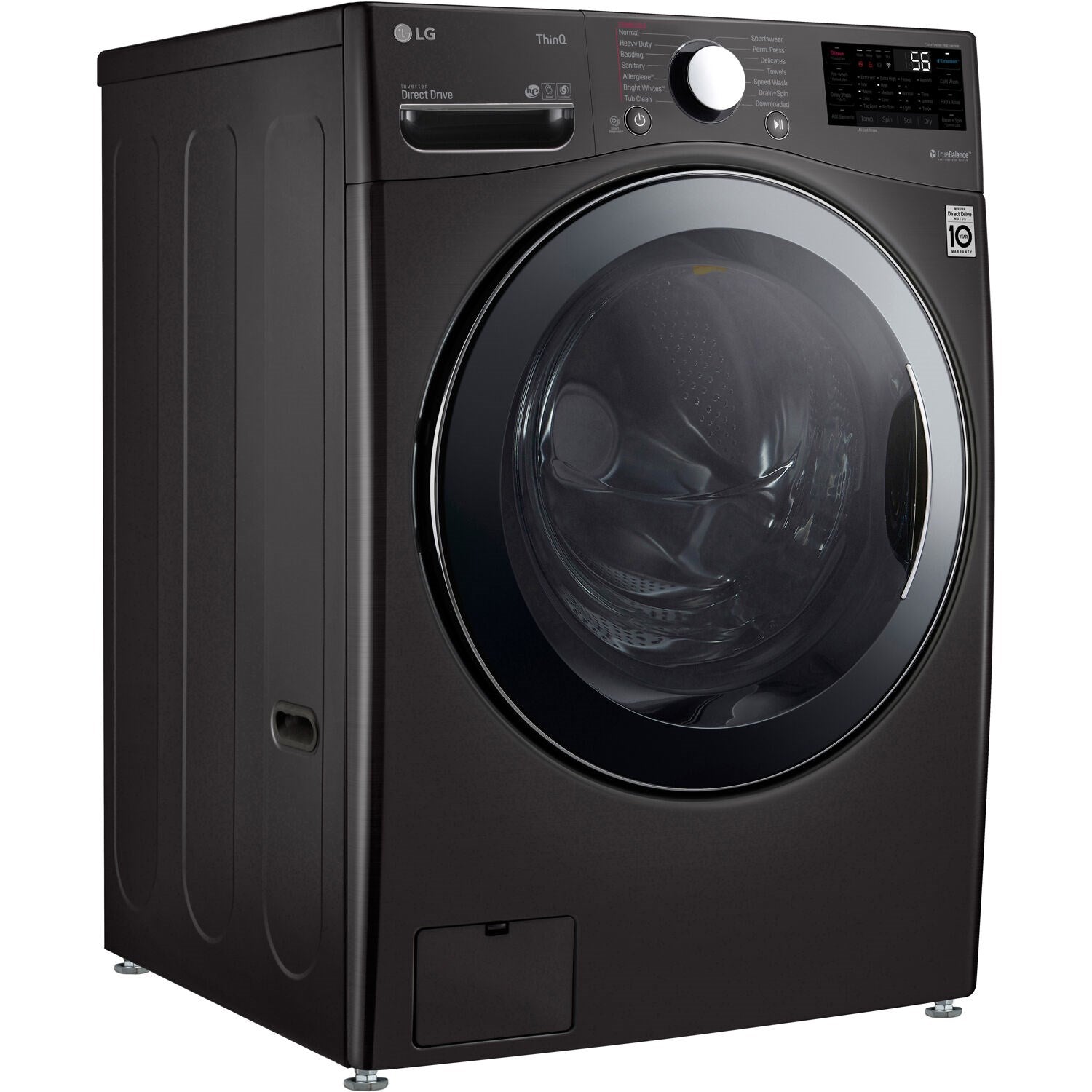 LG - 4.5 CF / 27 inch Compact All-In-One Washer/Dryer, Ventless