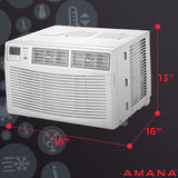 Amana - 6,000 BTU Window AC with Electronic Controls R32 | AMAP061CW