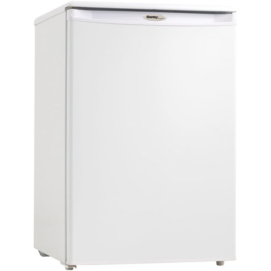 Danby - 4.3 Cu.Ft. Upright Freezer, Manual Defrost, Mechanical Thermostat | DUFM043A2WDD