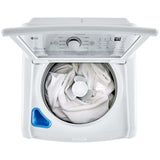 LG - 4.3 CF Ultra Large Capacity Top Load Washer with Agitator