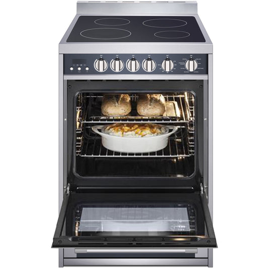 Magic Chef - 24 inch Electric Freestanding Range, Convection Oven | MCSRE24S