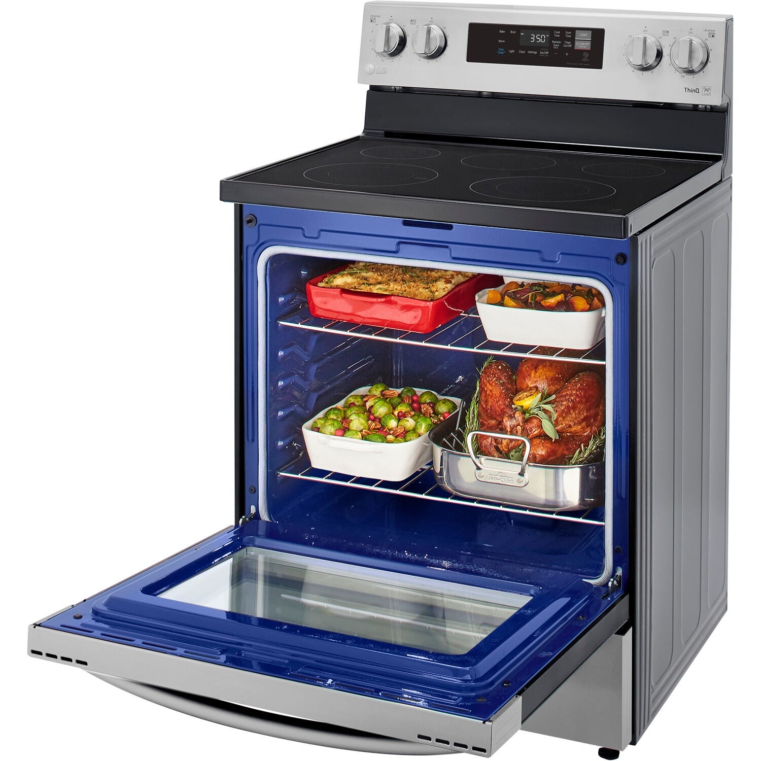 LG - 6.3 CF / 30 inch Electric Range, ThinQ