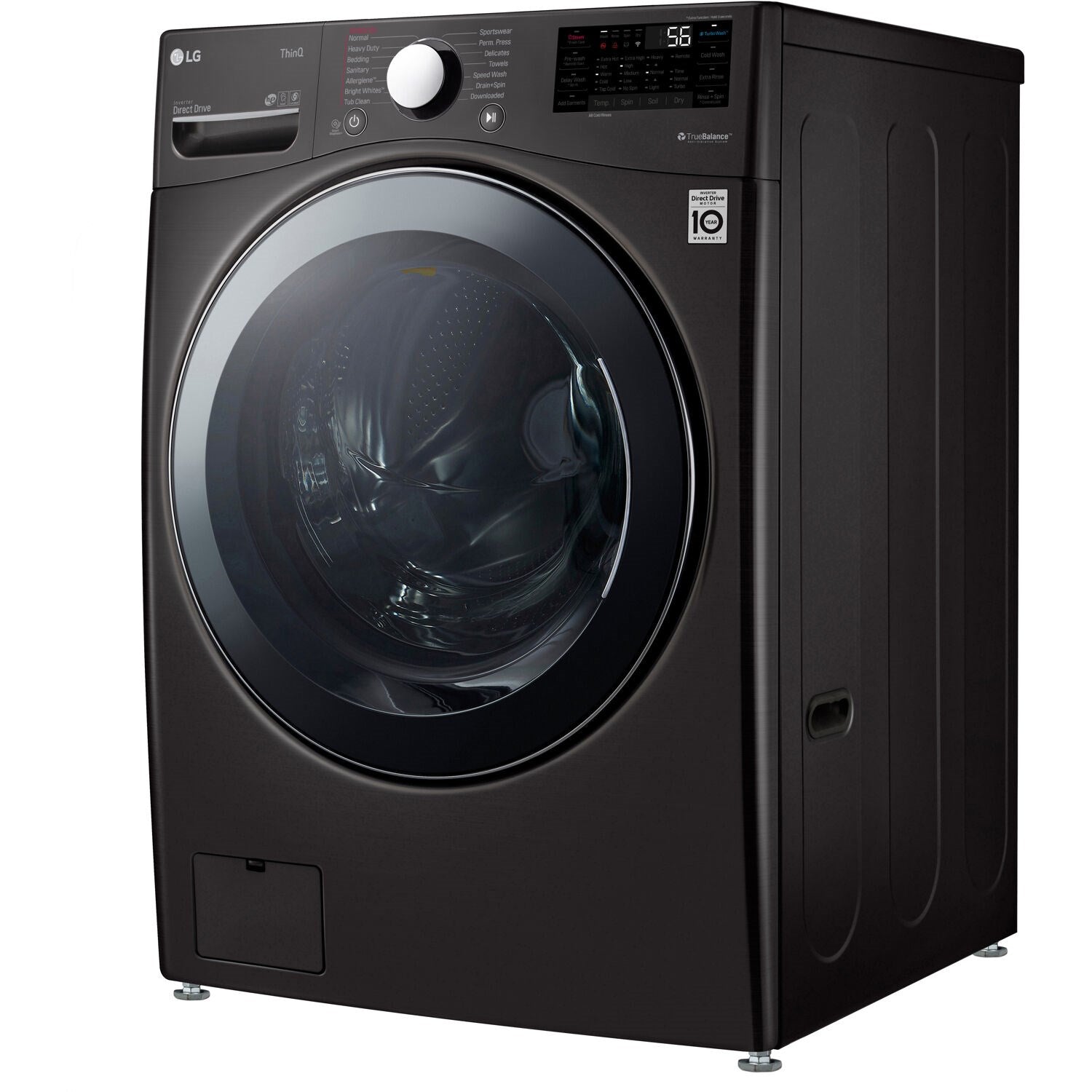 LG - 4.5 CF / 27 inch Compact All-In-One Washer/Dryer, Ventless