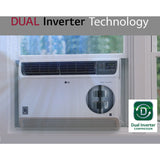 LG - 18,000 BTU Window Air Conditioner with Inverter, 230V | LW1817IVSM