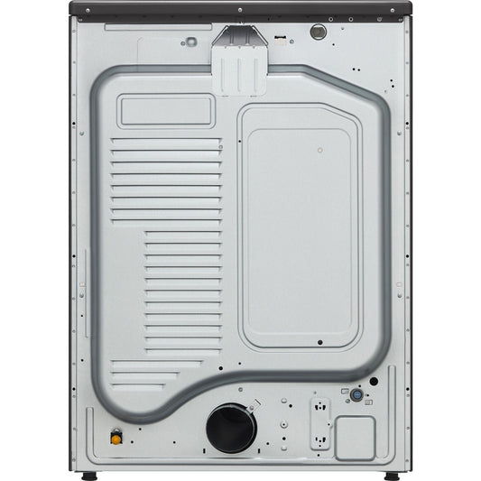 LG - 9.0 cu. ft. Mega Capacity Gas Dryer with with Sensor Dry, Turbo Steam in Black Steel | DLGX8901B