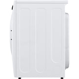 LG - 7.4 cu. ft. Vented Smart Electric Dryer with Sensor Dry in White | DLE3400W