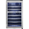 Danby - 38 Bottle Wine Cooler,Reversible Door,Tempered Glass Door | DWC040A3BSSDD