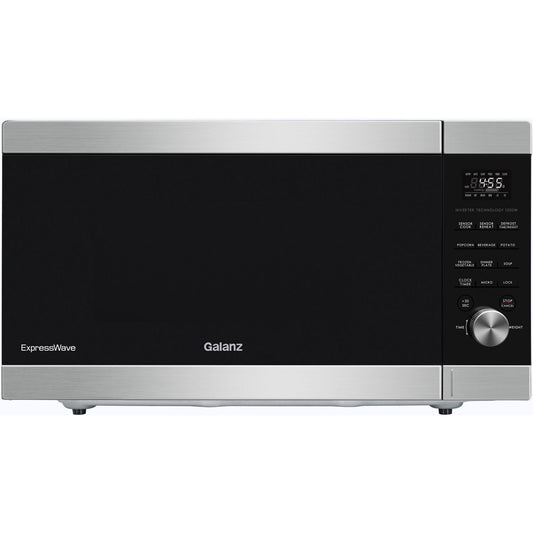 Galanz - 2.2 cu. ft. Countertop Microwave ExpressWave in Stainless Steel with Sensor Cooking Technology | GEWWD22S1SV125