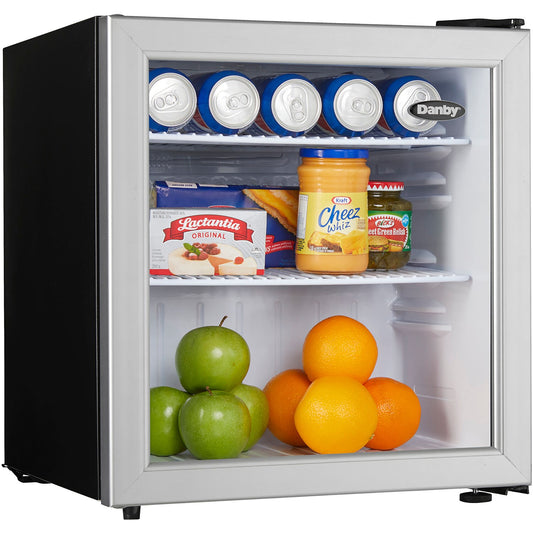 Danby - 1.6 CuFt. Commercial Rated Glass Door Compact All Refrigerator