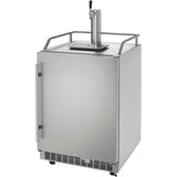 Danby - 6.5 CuFt. Outdoor Rated Keg Cooler, Frost Free Operation | DKC055D1SSPRO