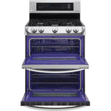 LG - 6.9 CF / 30 inch Double Gas Range, ProBake Convection