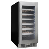 Danby - Silhouette 28 Bottle Integrated Wine Cooler, 15 inch Wide Chassis | SPRWC031D1SS