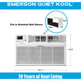 Emerson Quiet - 14,000 BTU TTW Air Conditioner, 230V | EATC14RD2T