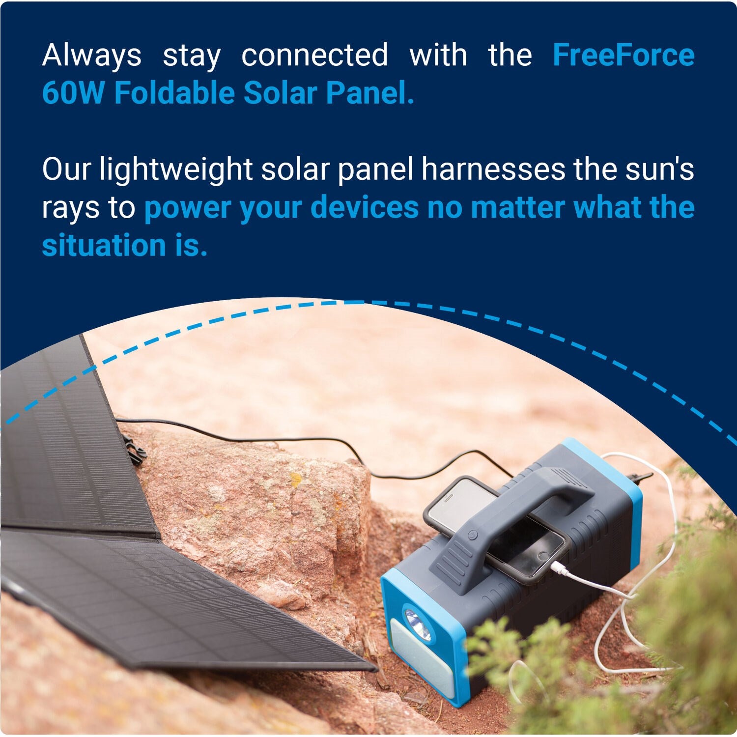FreeForce - FreeForce 60wh Solar Panel (for 440, 465, 600 models) | FSP0060B