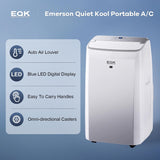 Emerson Quiet - 10000 BTU Heat/Cool Portable Air Conditioner with Wifi Controls | EAPH10RSC1