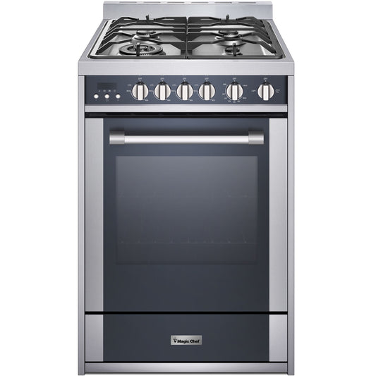 Magic Chef - 24 inch Gas Freestanding Range, Convection Oven | MCSRG24S
