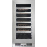 Danby - Silhouette 28 Bottle Integrated Wine Cooler, 15 inch Wide Chassis | SPRWC031D1SS