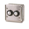 Infratech Regulator Infratech 120V,240V Double Input Regulator Stainless Steel Wall Plate And Deep Gang Box - 14-4105 / 14-4205