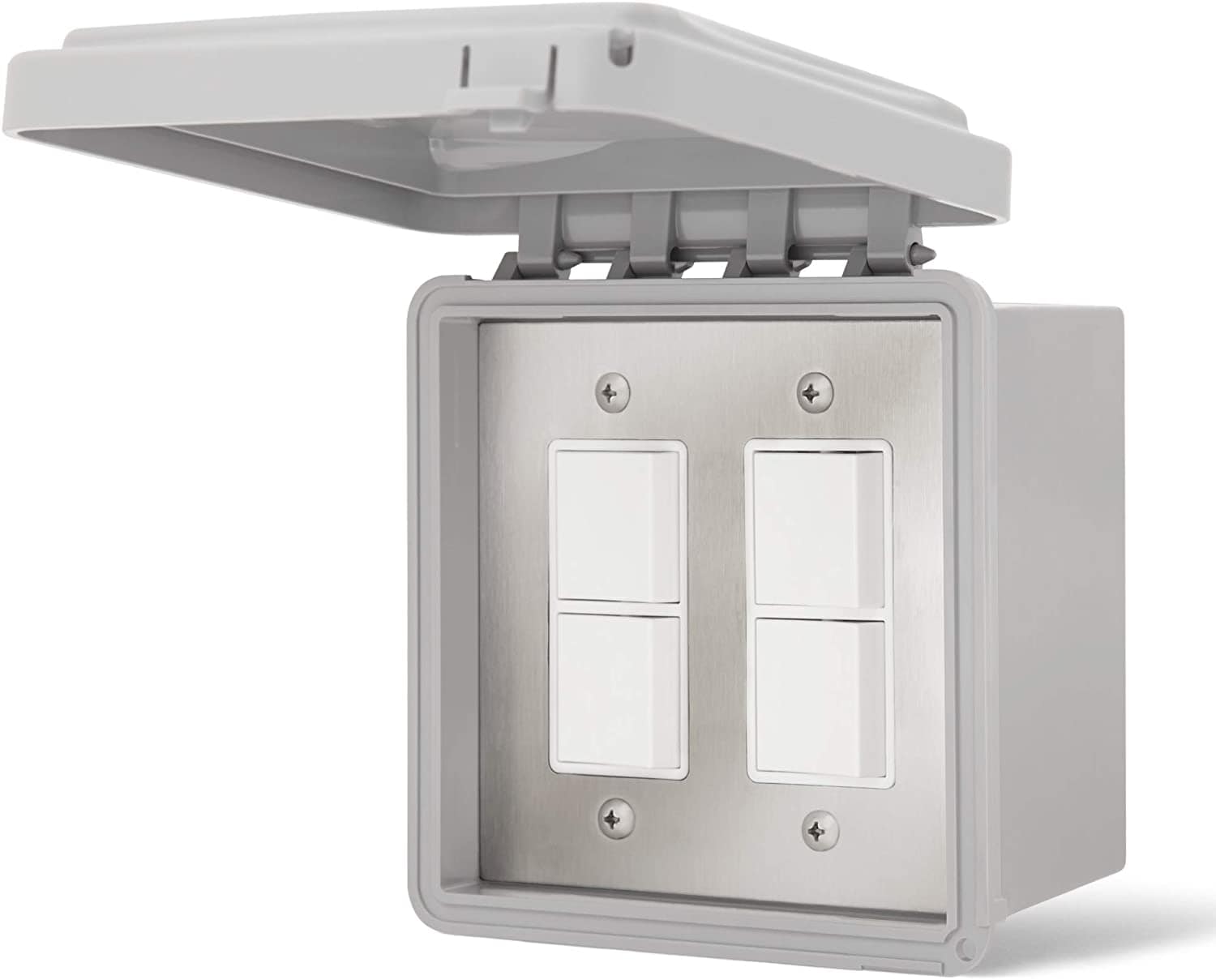Infratech Switch Infratech Dual Weatherproof Duplex Switch for Dual Element Patio Heaters