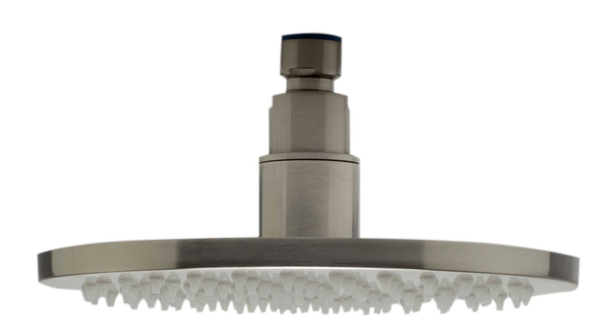 ALFI Brand - Brushed Nickel 8" Round Multi Color LED Rain Shower Head | LED8R-BN