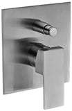 ALFI Brand - Brushed Nickel Shower Valve Mixer with Square Lever Handle and Diverter | AB5601-BN