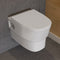 EAGO - Round Modern Wall Mount Dual Flush Toilet Bowl | WD332