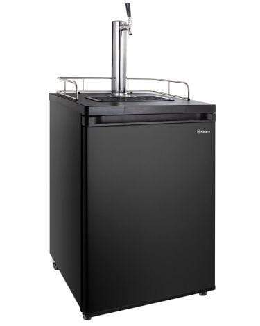 Kegco Beer Refrigeration 1 TAP 24" Wide Tap Black Kegerator