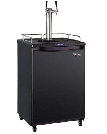 Kegco Beer Refrigeration 2 TAP 24" Wide Cold Brew Coffee Tap Black Commercial/Residential Kegerator