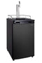 Kegco Beer Refrigeration 20" Wide Kombucha Tap Black Kegerator