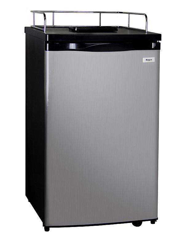 Kegco Beer Refrigeration 20" Wide Stainless Steel Kegerator - Cabinet Only