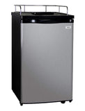 Kegco Beer Refrigeration 20" Wide Stainless Steel Kegerator - Cabinet Only