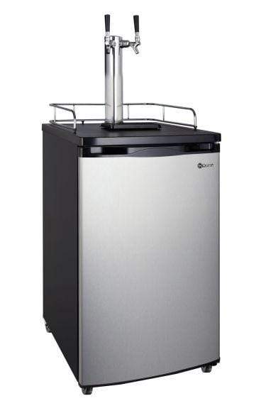 Kegco Beer Refrigeration 20" Wide Tap Stainless Steel Kegerator