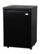 Kegco Beer Refrigeration 24" Wide Black Kegerator - Cabinet Only