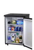 Kegco Beer Refrigeration 24" Wide Homebrew Tap Black Commercial/Residential Kegerator