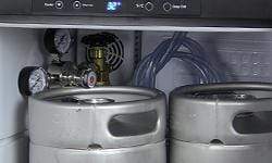 Kegco Beer Refrigeration 24" Wide Homebrew Tap Black Digital Kegerator