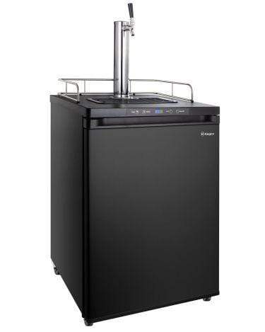 Kegco Beer Refrigeration 24" Wide Tap Black Digital Kegerator