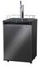 Kegco Beer Refrigeration 24" Wide Tap Black Stainless Steel Digital Kegerator