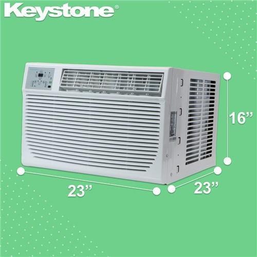 Keystone Window A/C Keystone - 12,000 BTU Heat and Cool Window Air Conditioner