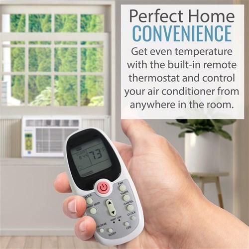 Keystone Window A/C Keystone Energy Star 12,000 BTU Window-Mounted Air Conditioner with Follow Me LCD Remote Control