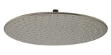 ALFI Brand - Brushed Nickel 16" Round Multi Color LED Rain Shower Head | LED16R-BN