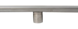 ALFI Brand - 59" Brushed Stainless Steel Linear Shower Drain with Solid Cover | ABLD59B-BSS