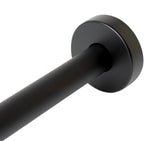 ALFI Brand - Black Matte 16" Round Wall Shower Arm | ABSA16R-BM