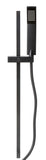 ALFI Brand - Black Matte Square Sliding Rail Hand Shower Set | AB7606-BM