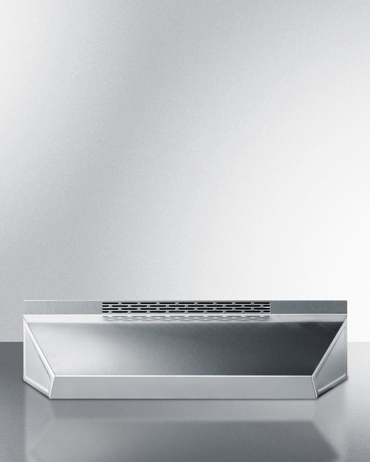 Summit - 18" Under Cabinet Convertible Range Hood, ADA Compliant | ADAH1618SS