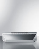 Summit - 18" Under Cabinet Convertible Range Hood, ADA Compliant | ADAH1618SS